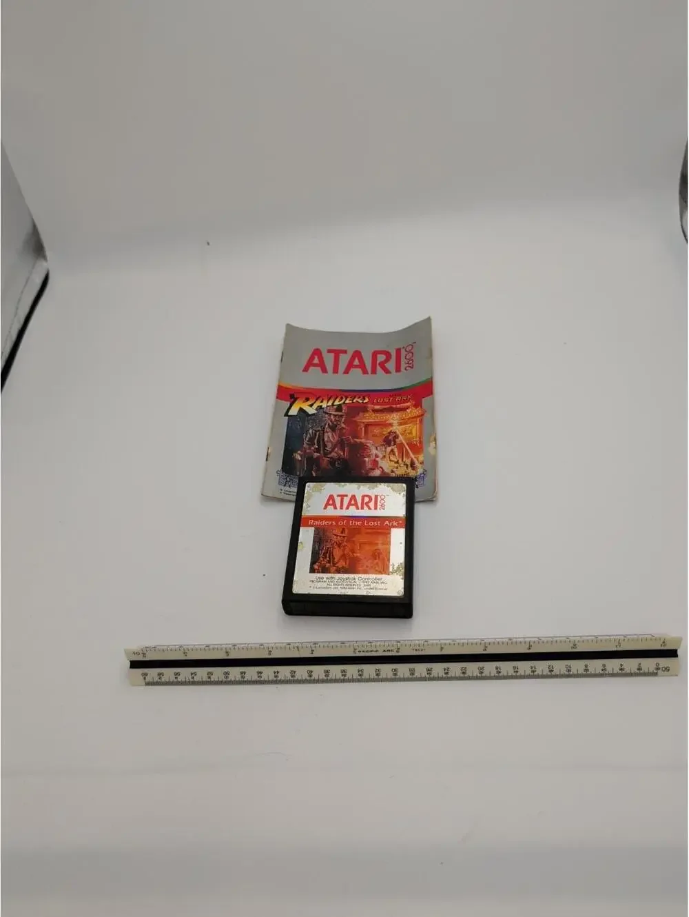 Atari 2600 Raiders Of The Lost Ark Indiana Jones Tested With Instructions Manual